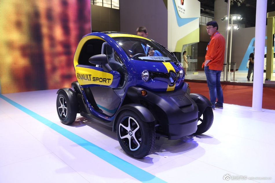 2014年第12屆廣州國際車展 圖為：TWIZY ZE